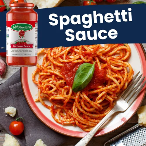 Miniatura 4 de La San Marzano Salsa Marinara, 24 onzas, salsa para pasta hecha en Italia, tomate multiusos de calidad premium, todo natural, dieta mediterránea