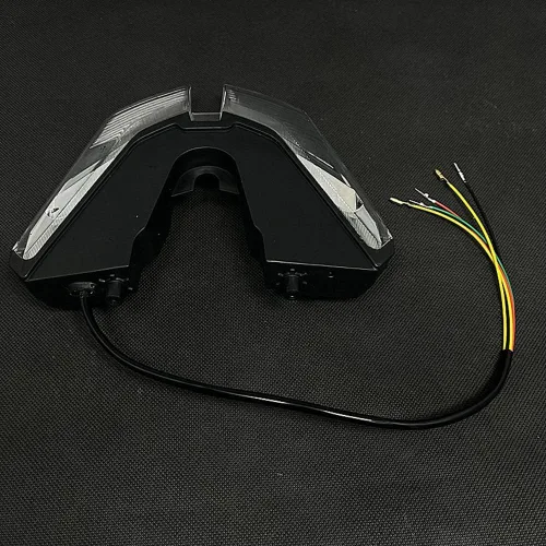 Miniatura 5 de Luces de freno traseras LED intermitentes integradas compatibles con DUCATI HYPERMOTARD 821 939 950 SP 2012-2021 (transparente)