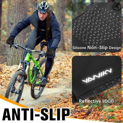 Miniatura 5 de Guantes de invierno para hombres y mujeres resistentes al viento, ligeros, antideslizantes, pantalla táctil, guantes deportivos para correr