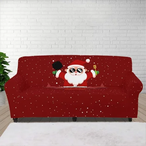 Miniatura 34 de Horeset Snowy Tree - Funda de sofá para 2 cojines, decoración del hogar, funda protectora de muebles para perro, impermeable y lavable Árbol nevado