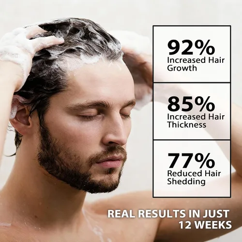 Miniatura 6 de Champú activador de raíces para hombres, champú para el crecimiento del cabello para pérdida de cabello y adelgazamiento del cabello, sin sulfato