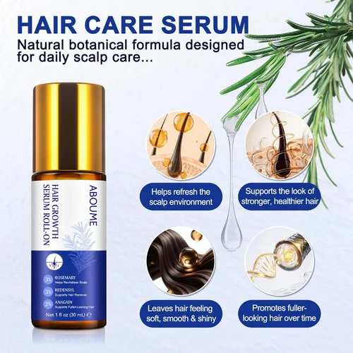 Miniatura 8 de Suero para el crecimiento del cabello, aceite de romero para el crecimiento del cabello, ayuda al crecimiento del cabello para hombres y mujeres