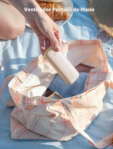 Miniatura 6 de Aecooly Ventilador Portátil Delgado, Ventilador de Mano Delgado, Mini Personal Recargable por USB [Tiempo Máximo de Enfriamiento 24H], Pequeño