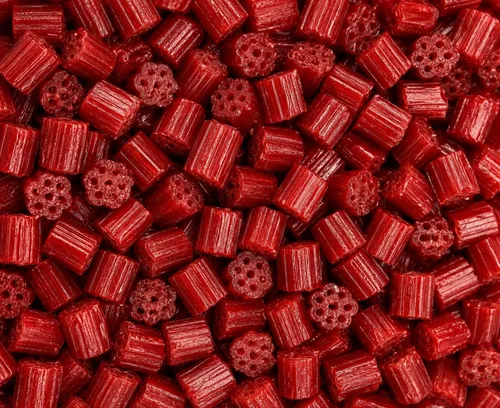 Bocados de regaliz de cereza - 1 libra de masticables frescos y deliciosos masticables de regaliz rojo sabroso
