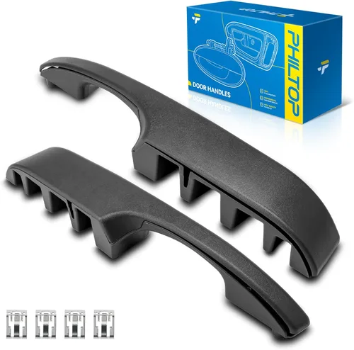 Miniatura 50 de PHILTOP Manija de puerta exterior 3 piezas delantera izquierda y derecha y trasera derecha para Chevy Express 1500/2500/3500, reemplaza # 79320