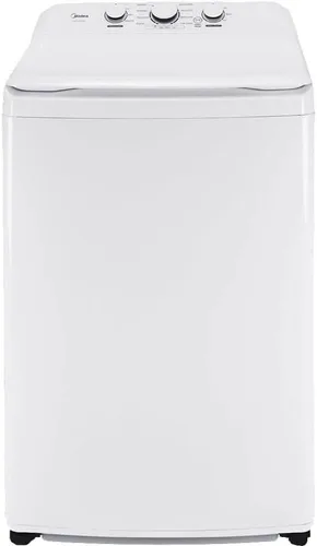 Miniatura 5 de Midea Paquete de lavadora y secadora de carga superior blanca, 3.9 pies cúbicos, lavadora de alta eficiencia y secadora eléctrica de 6.7 pies Blanco