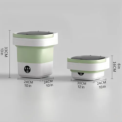 Miniatura 8 de Lavadora portátil de 16 litros, mini lavadora plegable y ligera, lavadora rápida y conveniente para ropa, calcetines y ropa interior, lavadoras