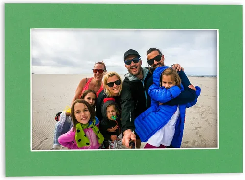 Miniatura 89 de 8.5x11 Mat for 11x14 Frame - Precut Mat Board Acid-Free Brown 8.5x11 Photo Matte Made to Fit a 11x14 Picture Frame, Premium Matboard for Family