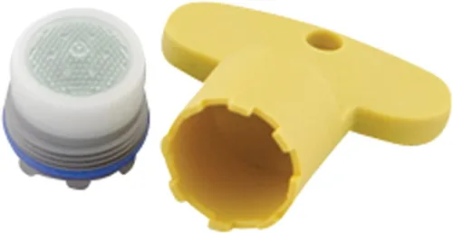 Miniatura 2 de Moen 316711 Restrictor de flujo de aireador de rendimiento ecológico 1.5 gpm-inserto de aireador, flujo laminar