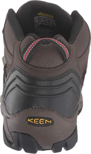 Miniatura 3 de Botas de trabajo impermeables con puntera de acero de altura media Lansing Mid para hombre, de KEEN Utility marrón (Cascade Brown/Brindle)
