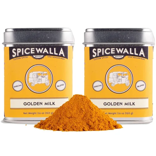 Miniatura 9 de Spicewalla Leche dorada en polvo - Canela, jengibre, cúrcuma bebida té o mezcla de café con leche