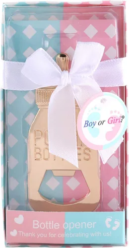 Miniatura 5 de 24 abrebotellas, recuerdo de baby shower para invitados, abrebiberones de oro rosa, regalos de boda, regalos de baby shower, regalos para invitados