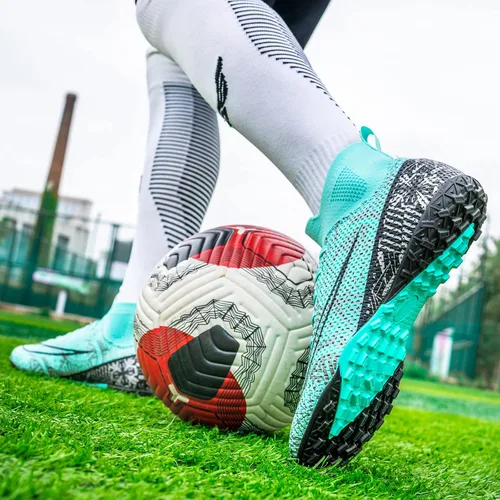 Miniatura 6 de Zapatos de fútbol para interiores, zapatos de fútbol de césped para hombres y mujeres, botas de fútbol TF para adultos, zapatos de entrenamiento
