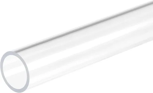 Miniatura 42 de MECCANIXITY Tubo acrílico rígido redondo tubo transparente 0.236 in ID 0.315 in OD 12.008 in longitud para lámparas y linternas, sistema