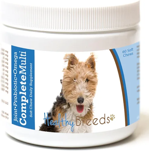 Miniatura 223 de Healthy Breeds Pug todo en uno multivitamínico suave masticable 60