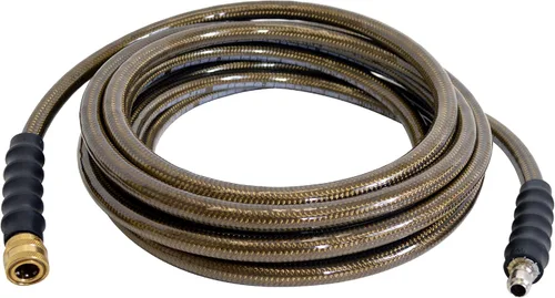 Miniatura 9 de SIMPSON limpieza 41028 3/8 pulgadas por 50 pies 4500 PSI repuesto/extensión de manguera de agua fría para lavadoras a presión