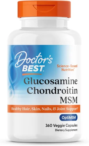 Miniatura 8 de Doctor's BEST Glucosamina condroitina MSM - Suplemento de apoyo a la salud articular para mujeres y hombres, apoyo nutricional para la fuerza