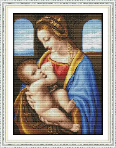 Miniatura 14 de YEESAM ART Van Gogh - Kits de punto de cruz para adultos, principiantes, cafetería, 11 unidades, estampado de bricolaje, kit de iniciación