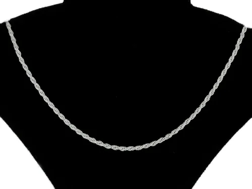 Miniatura 2 de Collar de cadena de plata esterlina 925 italiana de 0.059in o 0.089in, Metal