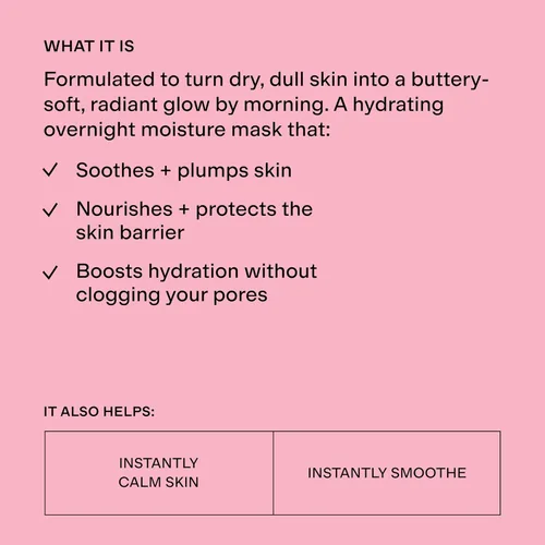 Miniatura 4 de CLEARSTEM HYDRABERRY - Máscara facial hidratante para mujer, máscara de noche para dormir para mujeres con ceramidas, árnica y magnesio PCA