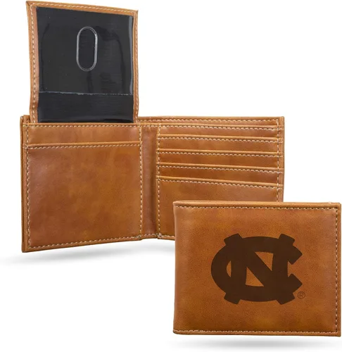 Miniatura 74 de NCAA Rico Industries Cartera Billetera con Grabado Láser Cartera Billetera con Grabado Láser - Diseño Delgado - Gran Regalo