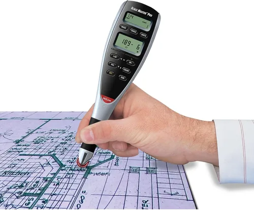 Miniatura 2 de Calculated Industries Scale Master Pro Medidor Digital de Planos de 7.3 Pulgadas (6025) 72 básculas imperiales y métricas integradas de EE. UU., 6