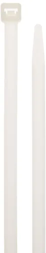 Miniatura 9 de Aviditi Nylon resistente Jumbo atadura para cables, 18.0 in de largo x 11.0 in W, 175 lb resistencia a la tracción, natural (CT18175)