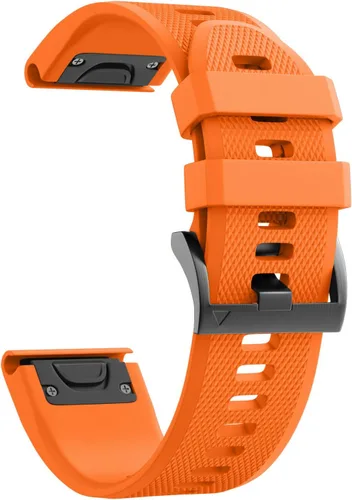 Miniatura 12 de ANCOOL para Banda de reloj Fenix 5/6/7 de 22mm de silicona suave Compatible con Garmin Fenix 5 Plus/6 Pro/8 47mm/7 Pro/Approach S60/S62
