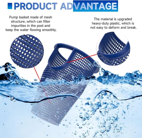 Miniatura 5 de 070387 Cesta de filtro de bomba de piscina, 91110040 Reemplazo de cesta de filtro de piscina para bombas Pentair Whisperflo/Intelliflo - Reemplazar