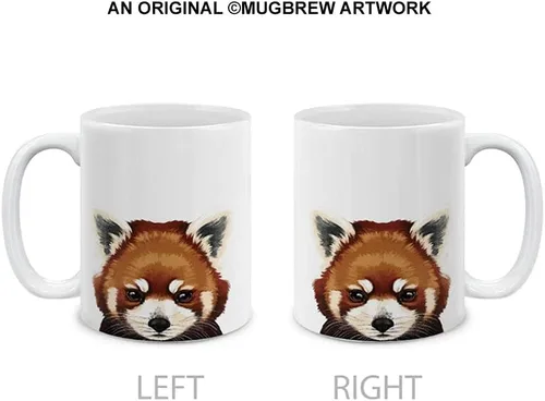 Miniatura 2 de MUGBREW Taza de té de cerámica linda de alpaca de 11 oz