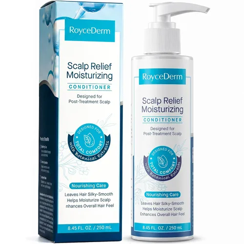 Roycederm Acondicionador para Dermatitis Seborreica y Psoriasis: Tratamiento del Cuero Cabelludo para Foliculits, Psoriasis, Cuero Cabelludo Seco y