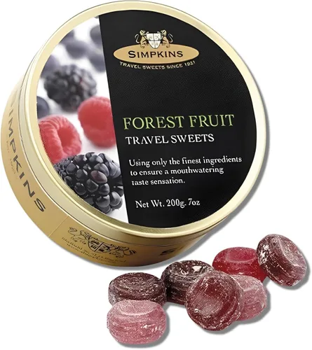 Simpkins Gotas de frutas del bosque (paquete de 6)