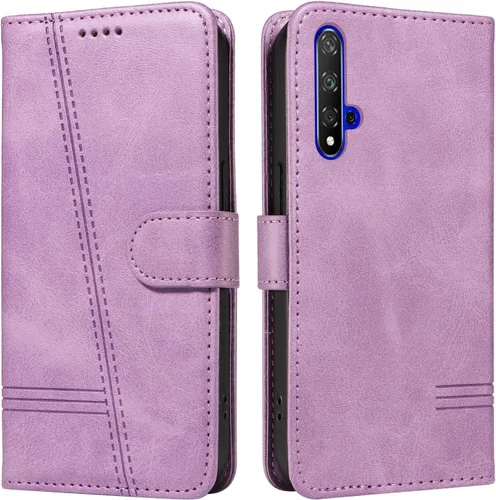 Miniatura 101 de Funda con tapa para Huawei Nova Lite 3, protección de 360 grados, a prueba de golpes, de piel sintética, con función atril y 3 ranuras