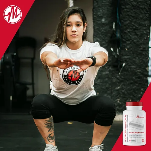 Miniatura 7 de Metabolic Nutrition Magnesio, 650 mg por porción, sin OMG, vegano, sin gluten, 90 cápsulas