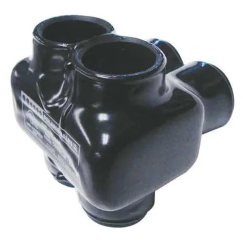 Miniatura 19 de Polaris - Conector aislado gris para conductor de cobre flexible de filamento fino, rango de cables 1-10 AWG y 2-10 AWG, 2 puertos, hexagonal