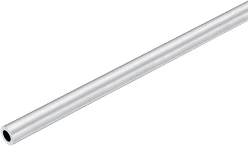Miniatura 16 de uxcell Tubo redondo de aluminio 6063, tubo de 27 mm de diámetro exterior y 23 mm de diámetro interior de 400 mm de longitud para proyectos