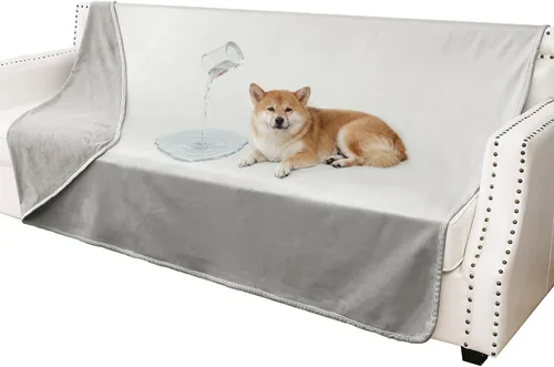 Miniatura 32 de Manta impermeable para perros pequeños, a prueba de fugas, manta reversible para sofá, cama, protector de muebles lavable a máquina, 25 x 35