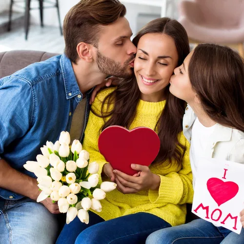 Miniatura 5 de Oairse Cajas de regalo en forma de corazón para flores, cajas de regalo anidadas con tapas, cajas en forma de corazón para arreglos de flores, juego