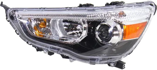 Conjunto de faros delanteros para Mitsubishi RVR/Outlander Sport 2011-2019 lado del conductor | Certificado CAPA | Reemplazo para MI2502160,
