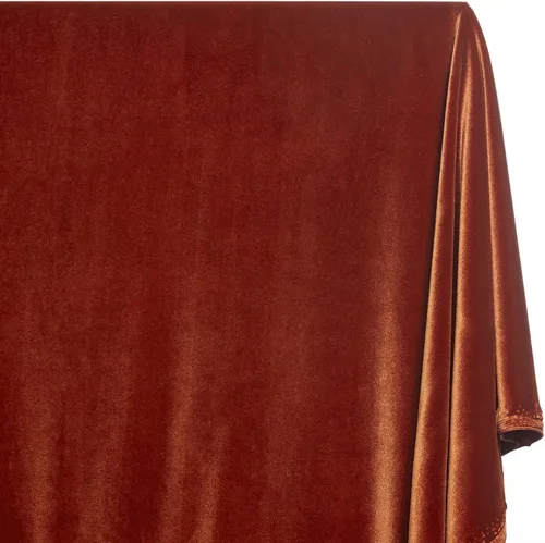 Miniatura 15 de Elástico tela 60" de ancho por el patio de terciopelo para disfraces de costura Apparel Craft Magenta