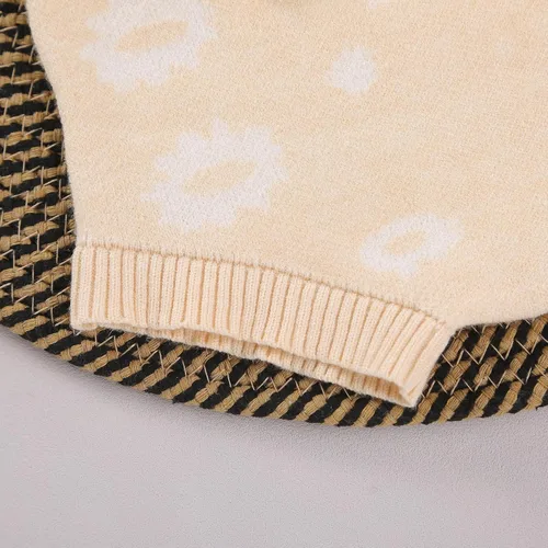 Miniatura 5 de JNBLDA Conjunto de camiseta sin mangas con estampado floral para recién nacido, ropa de verano para bebé