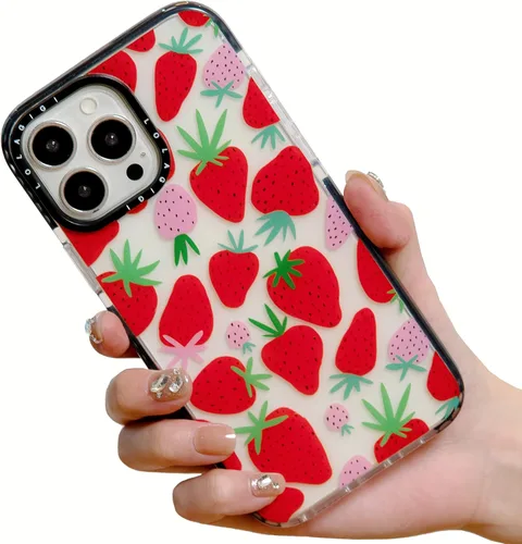 Miniatura 28 de Funda para iPhone 15 Pro Max para Mujeres, Transparente Lindo Panda Dibujos Animados Arte Animal Estampado Diseño Femenino Kawaii Estético