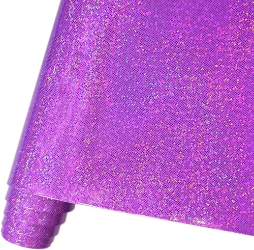 Miniatura 9 de HYANG - Espejo holográfico de piel sintética de color negro, cristal láser, 1 rollo de 12 x 53 pulgadas, piel sintética muy adecuado para aretes