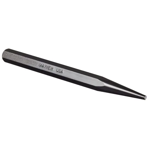 Miniatura 9 de Mayhew Tools 70003 Punzón sólido, 1/4", acabado de granallado