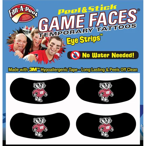 Miniatura 276 de Fan-A-Peel Tatuajes temporales sin agua del estado de Florida, hipoalergénicos, para despegar y pegar, tatuajes temporales impermeables, con Florida