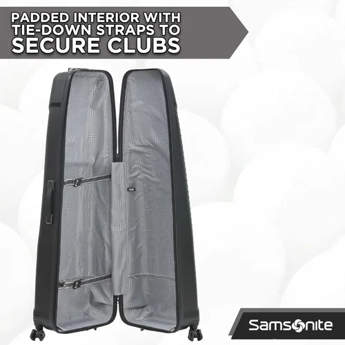 Miniatura 5 de Samsonite Tour Pro Golf Travel Bags for Airlines, Hard Shell Golf Travel Case with Durable ABS, 360° Multi-Directional Shark Wheels, Lightweight