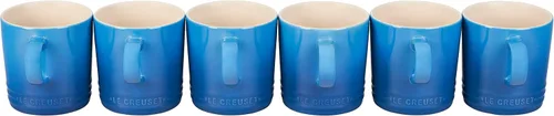 Miniatura 2 de Le Creuset - Juego de 6 tazas de cerámica London, 12 onzas cada una, Marsella Marseille