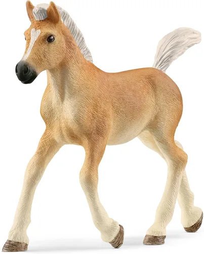 Schleich Horse Club 2023 - Figura de juguete de caballos para niñas y niños Halflinger Foal Horse Horse Toy Figurine, a partir de 5 años