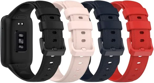Miniatura 21 de Senter Correa de silicona suave de liberación rápida para reloj inteligente Huawei Band 7 Pro 4 unidades-g