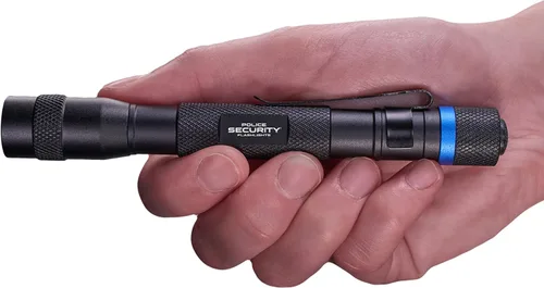 Miniatura 3 de Police Security Inspector - Linterna LED de bolsillo, brillante de 120 lúmenes, mini luz de mano con clip para cinturón, compacta, resistente a